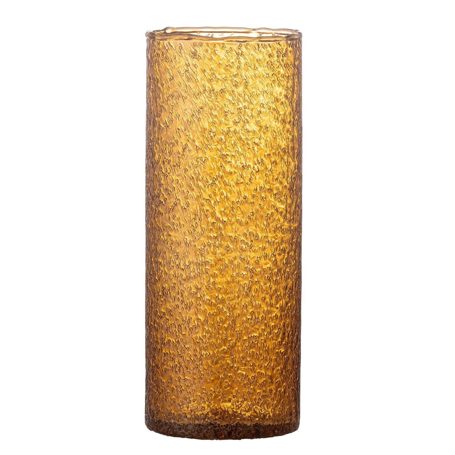Vaso de Bloomingville Zenta, marrom, vidro reciclado