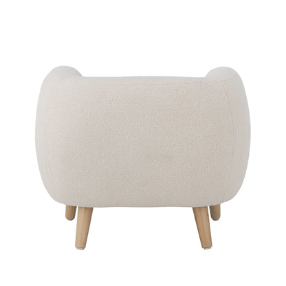 Cadeira de Mini Cade de Bloomingville, branco, poliéster