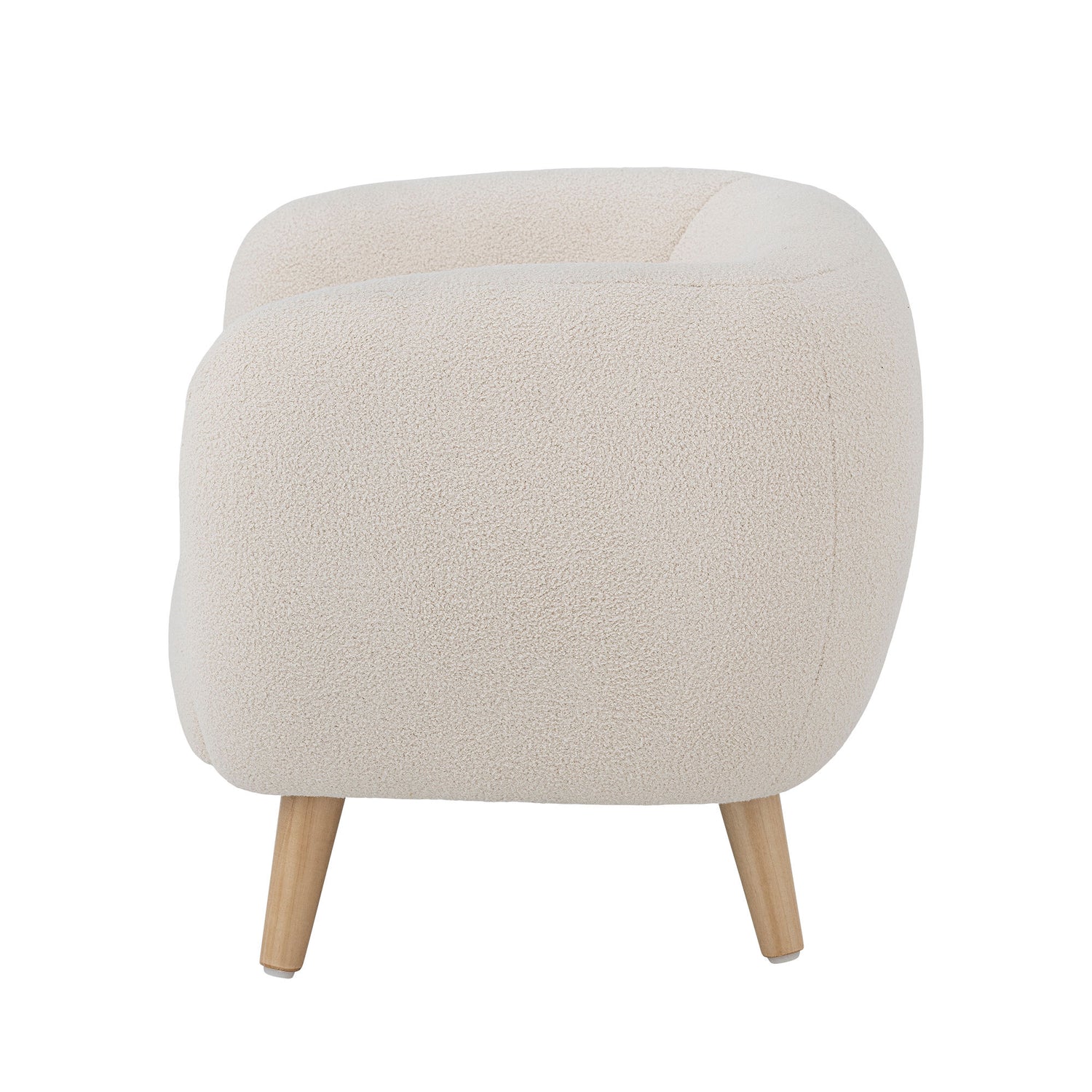 Cadeira de Mini Cade de Bloomingville, branco, poliéster