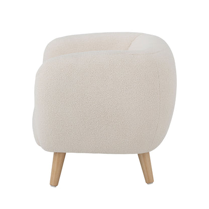 Cadeira de Mini Cade de Bloomingville, branco, poliéster