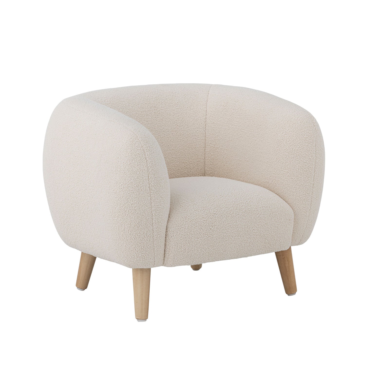 Cadeira de Mini Cade de Bloomingville, branco, poliéster