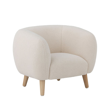 Cadeira de Mini Cade de Bloomingville, branco, poliéster