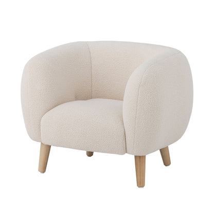 Cadeira de Mini Cade de Bloomingville, branco, poliéster