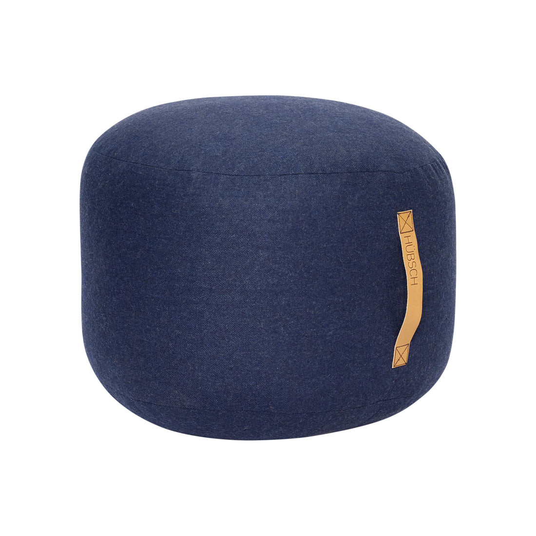 Mochi puf Ø50 azul - Ø50xh35cm