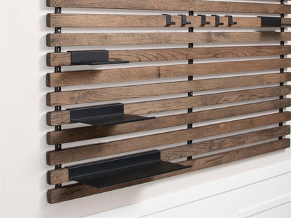 2Prateleira fácil 40 cm, preta