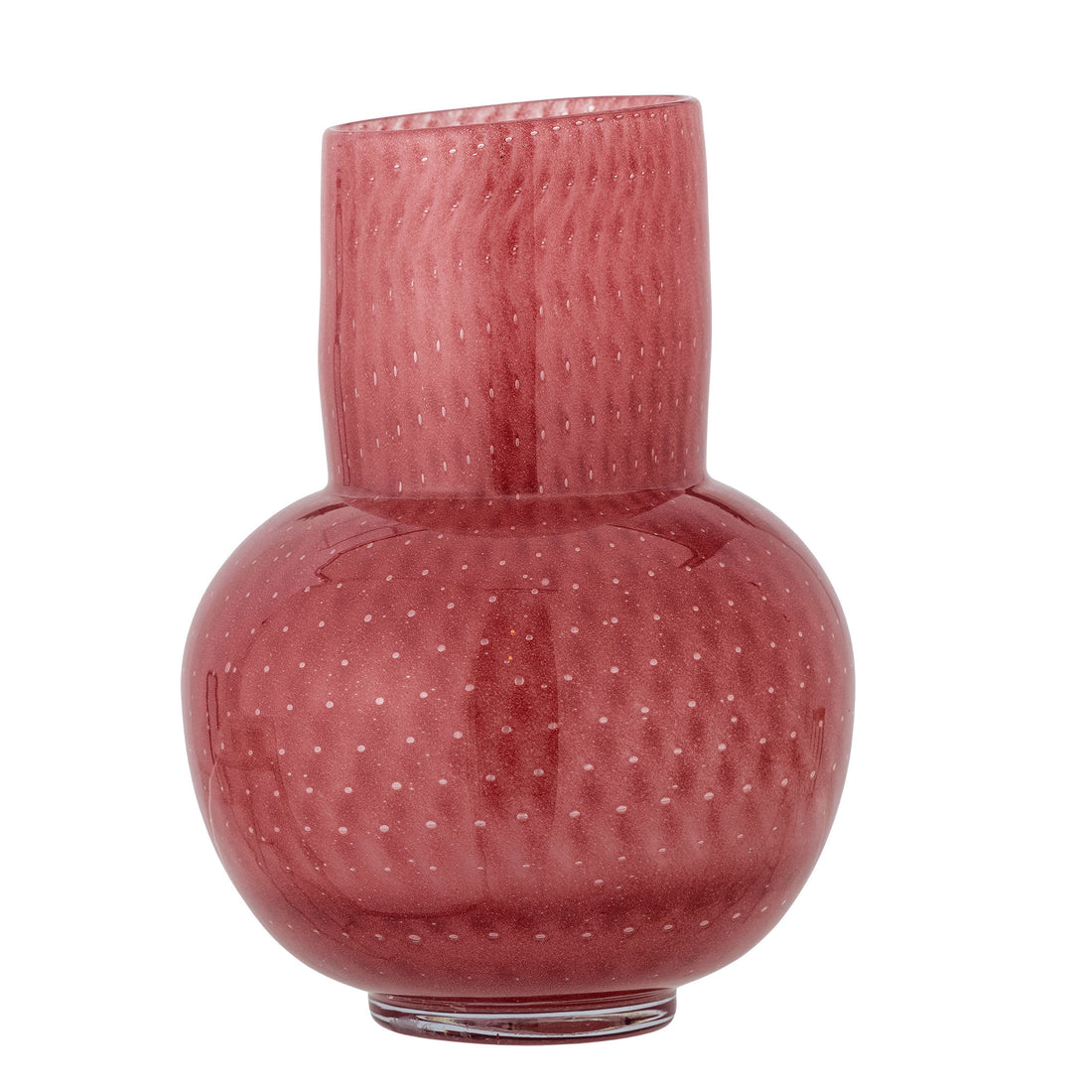 Bloomingville Roscoe Vaso, Rosa, vidro