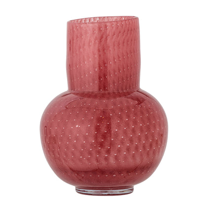 Bloomingville Roscoe Vaso, Rosa, vidro