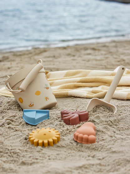 Bloomingville Mini Agnes Strand e Sandkass Toy, Nature, Silicone