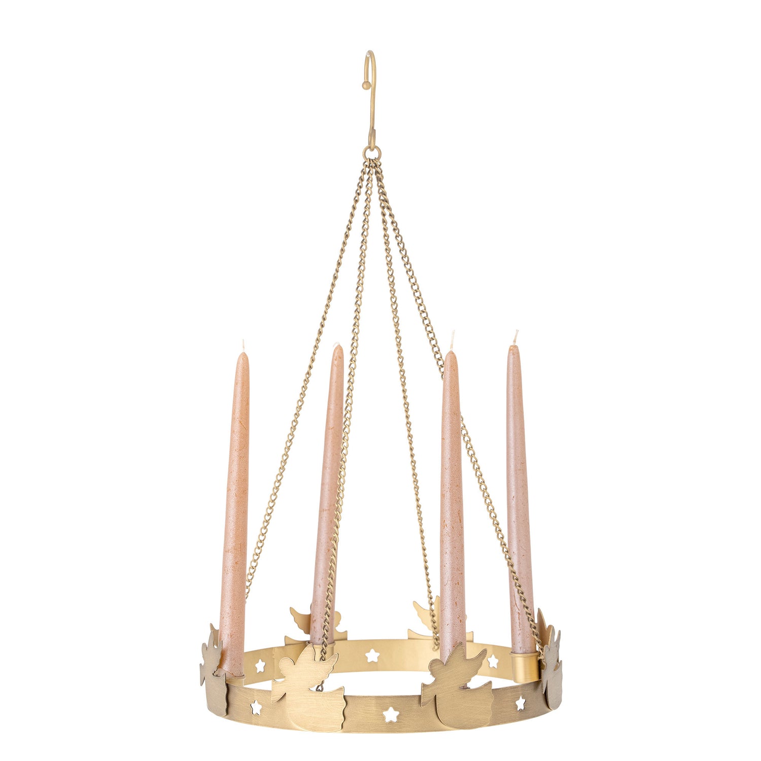 Bloomingville Elmir Adventstage, ouro, metal