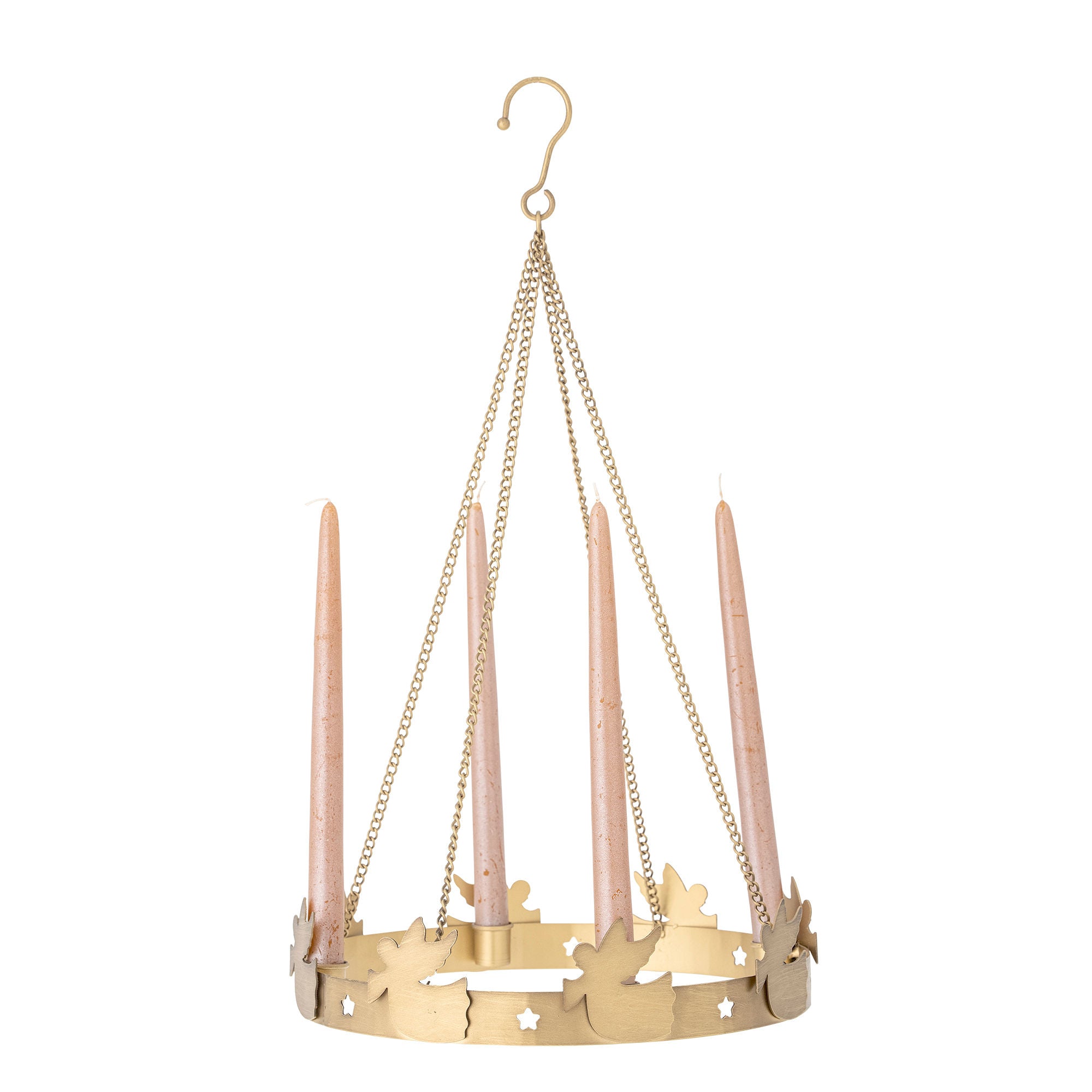 Bloomingville Elmir Adventstage, ouro, metal