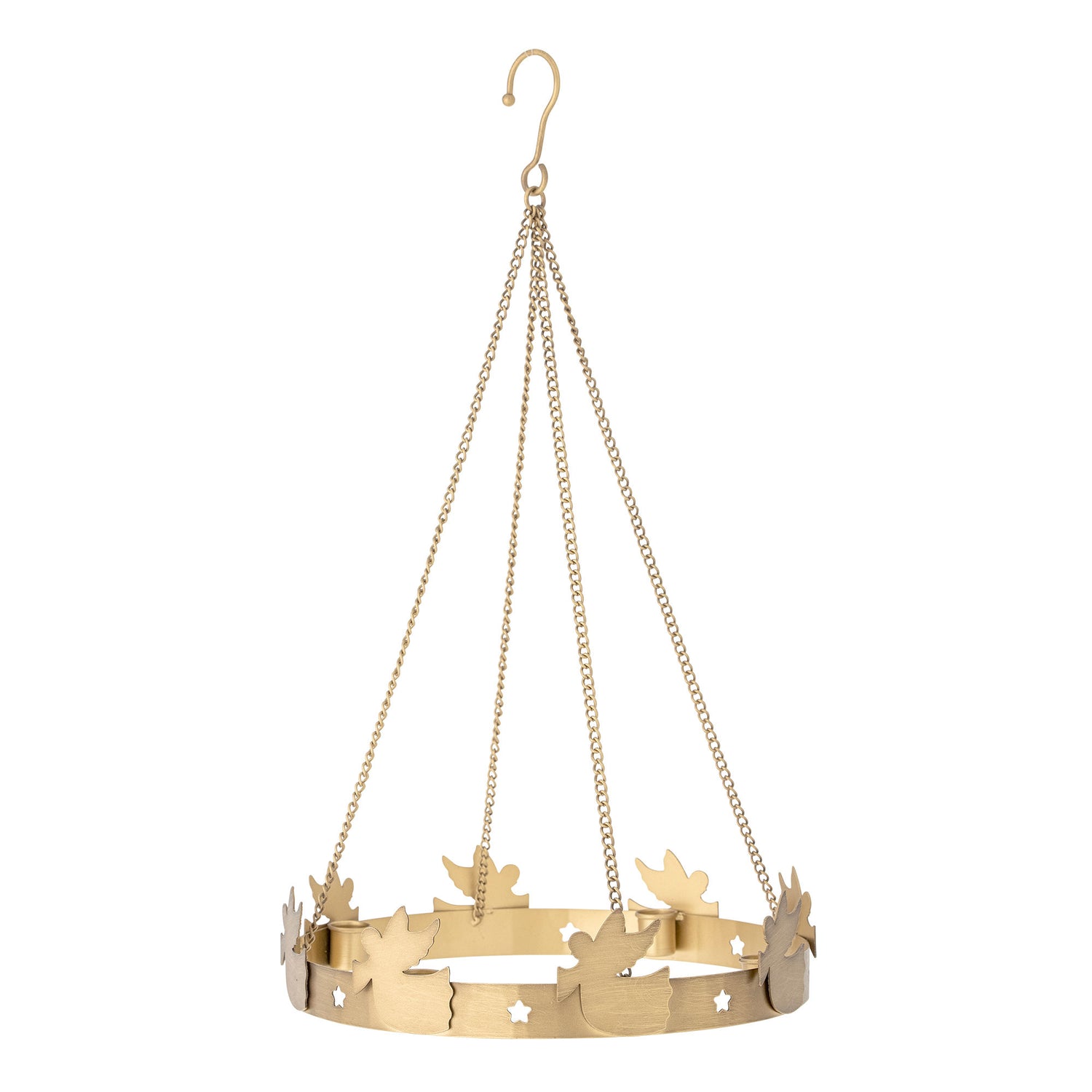 Bloomingville Elmir Adventstage, ouro, metal