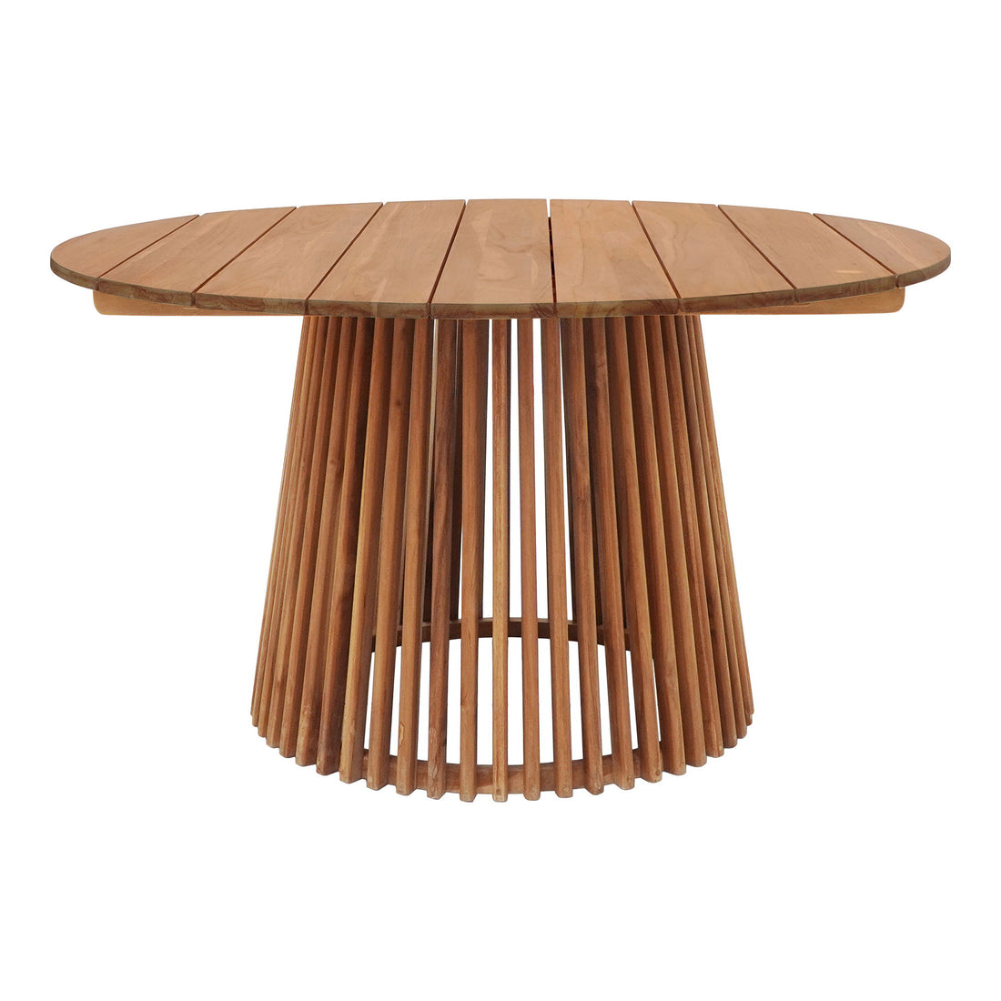 Mesa de jantar, teca, natureza&lt;br&gt;Ø120x75 cm