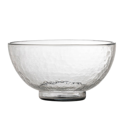 Bloomingville Taro Bowl, vidro claro, reciclado