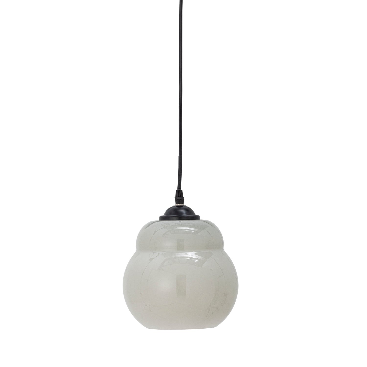 Pingente de Bloomingville Motella, cinza, vidro