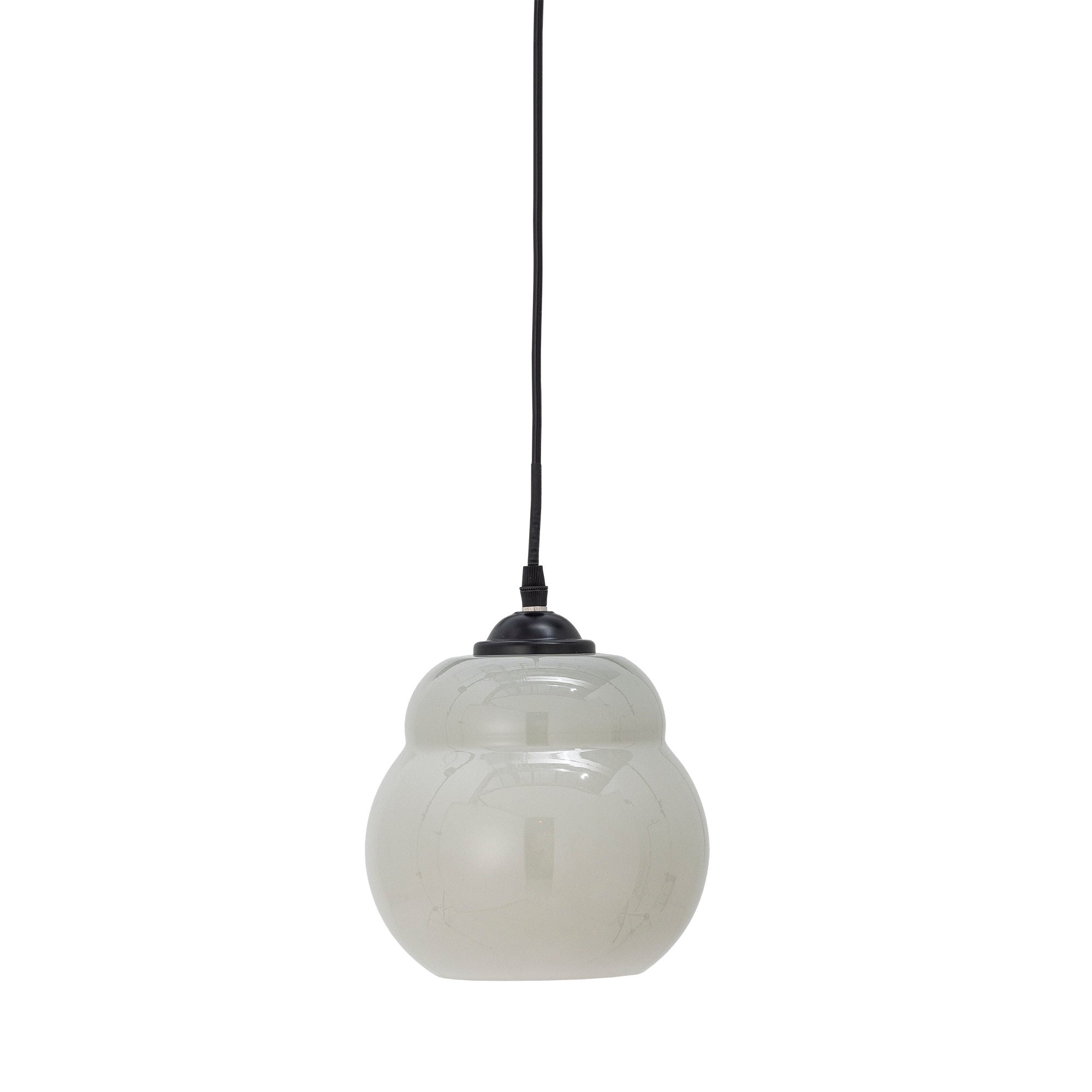 Pingente de Bloomingville Motella, cinza, vidro