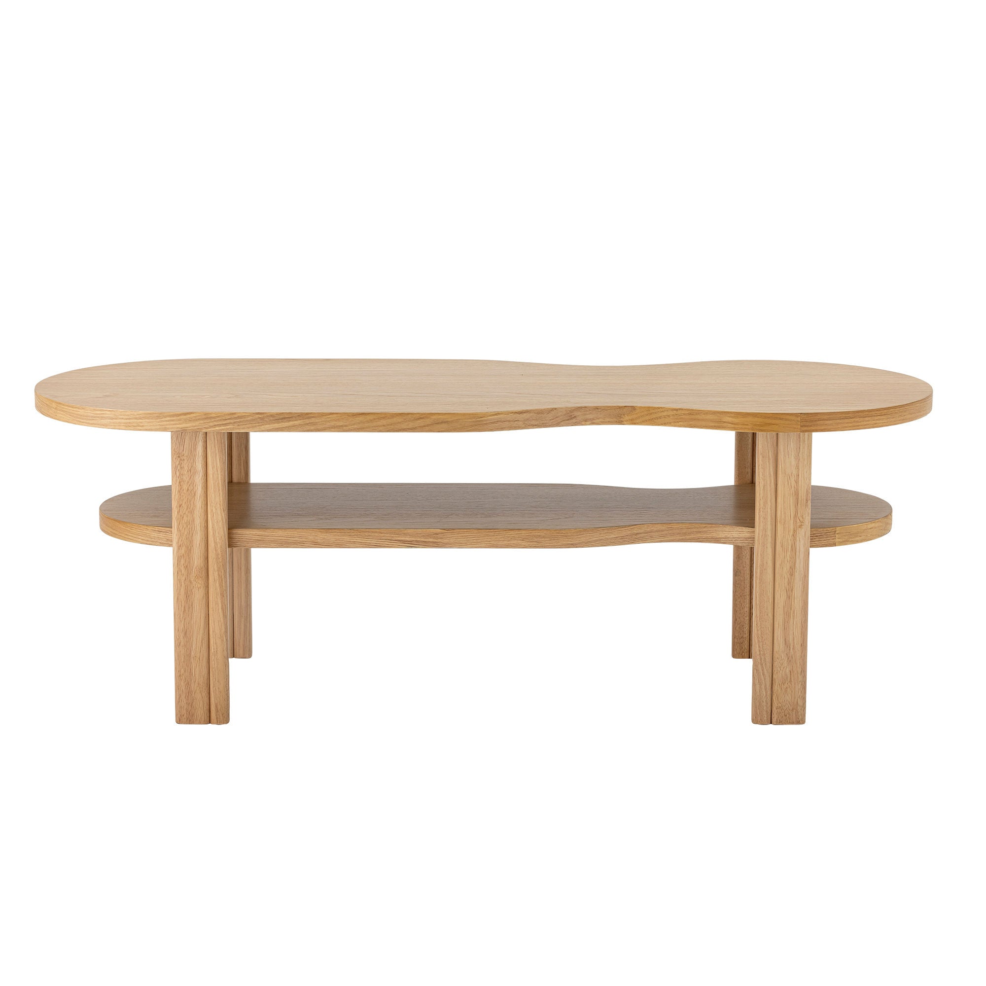 Mesa de café de Bloomingville Valria, natureza, verniz de carvalho