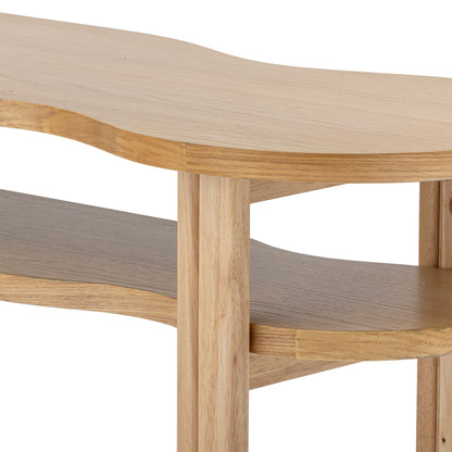 Mesa de café de Bloomingville Valria, natureza, verniz de carvalho