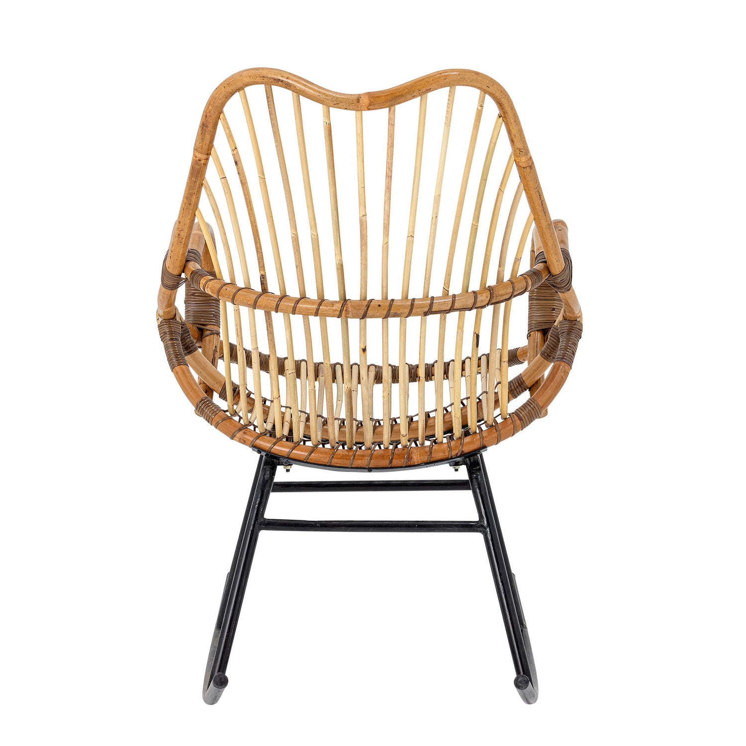 Cadeira de balanço de Bloomingville Reine, natureza, Rattan