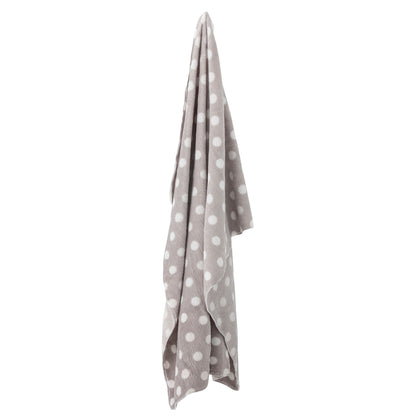 Bloomingville Mini Dolly Teddy Bear com cobertor, branco, poliéster