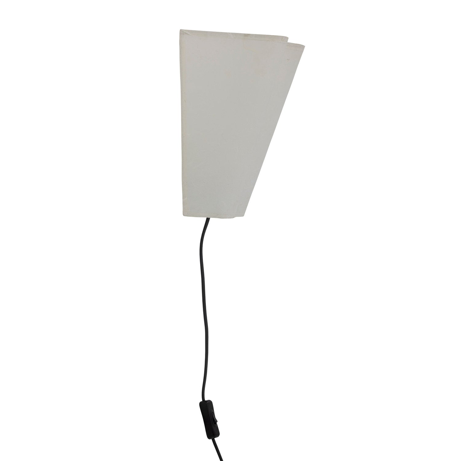 Lâmpada de parede de Bloomingville Janese, branco, papel