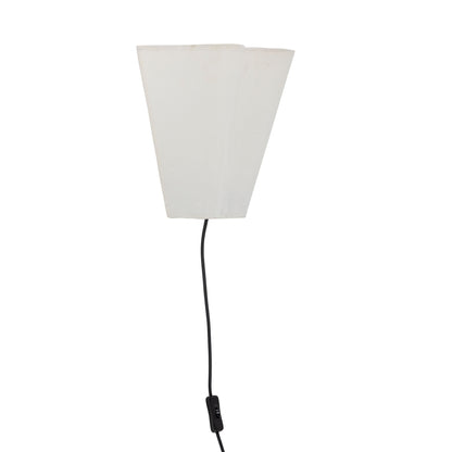 Lâmpada de parede de Bloomingville Janese, branco, papel