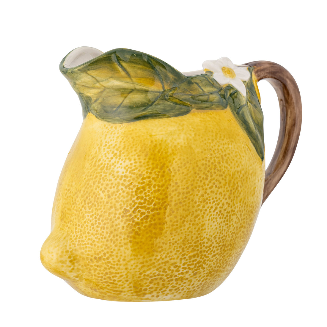 Coleção criativa Limone Pitcher, amarelo, grés