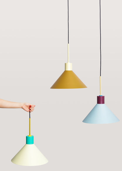 Pingente Hübsch Crayon Azul