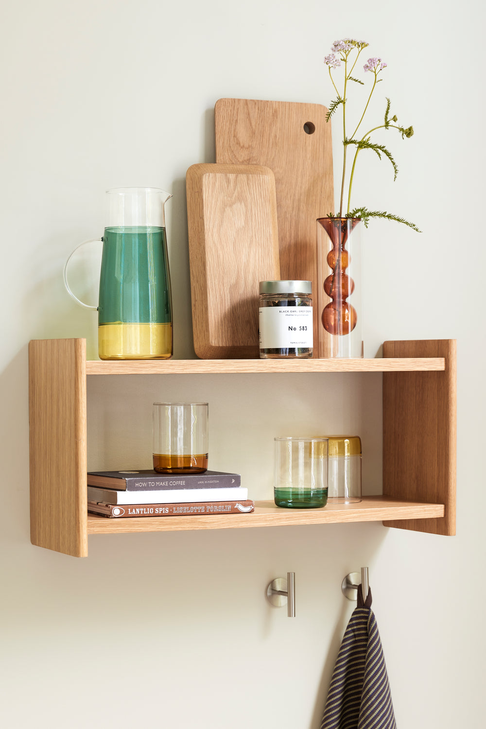 Tábuas de corte arejadas naturais (conjunto de 2) - 15x30xh2, 20x40xh2cm