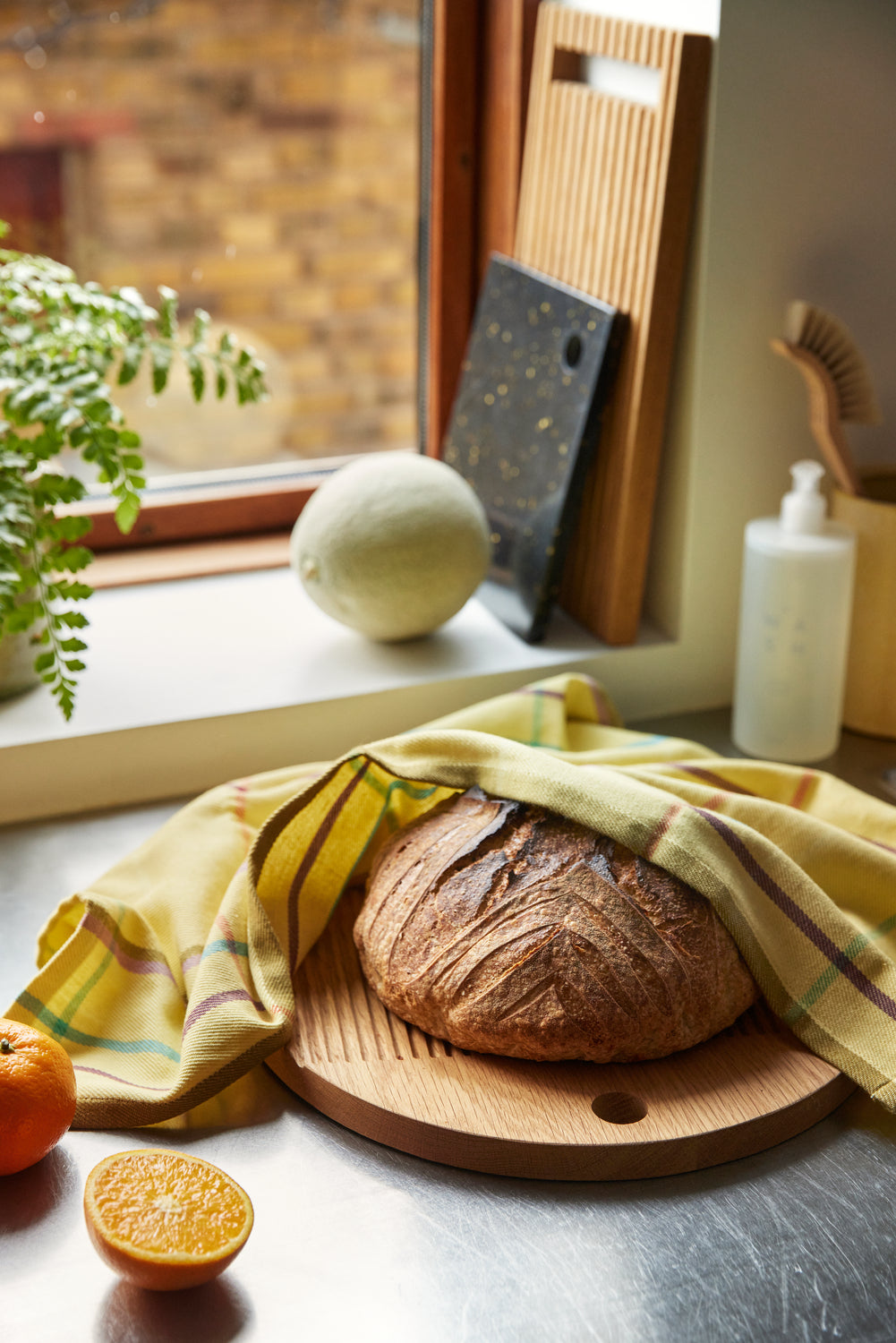 Tábuas de corte Monarch redondas naturais (conjunto de 2) - ø33xh2, ø40xh2cm