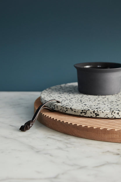 Tábuas de corte Monarch redondas naturais (conjunto de 2) - ø33xh2, ø40xh2cm