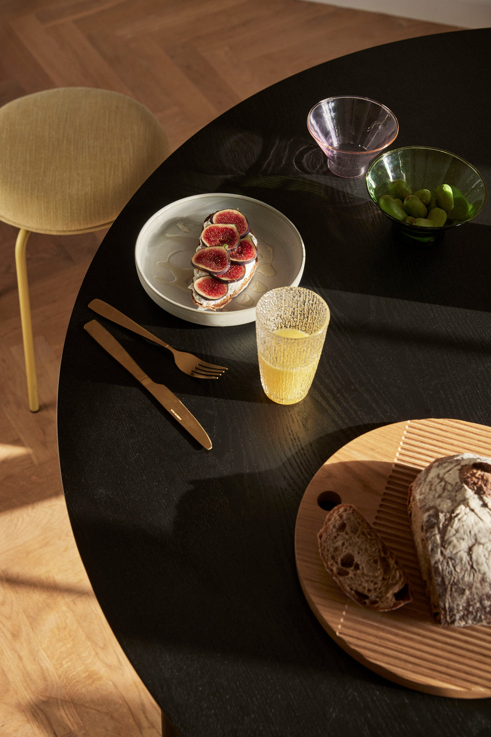 Tábuas de corte Monarch redondas naturais (conjunto de 2) - ø33xh2, ø40xh2cm