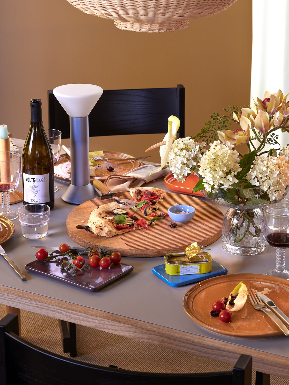 Tábuas de corte Monarch redondas naturais (conjunto de 2) - ø33xh2, ø40xh2cm