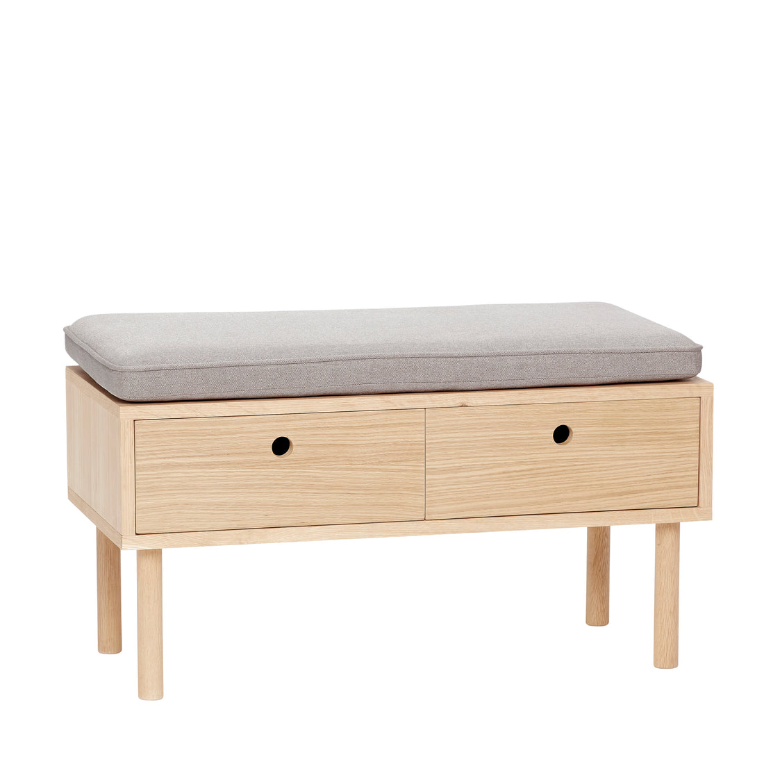 Ocultar banco cinza/natureza - 85x40xh42cm
