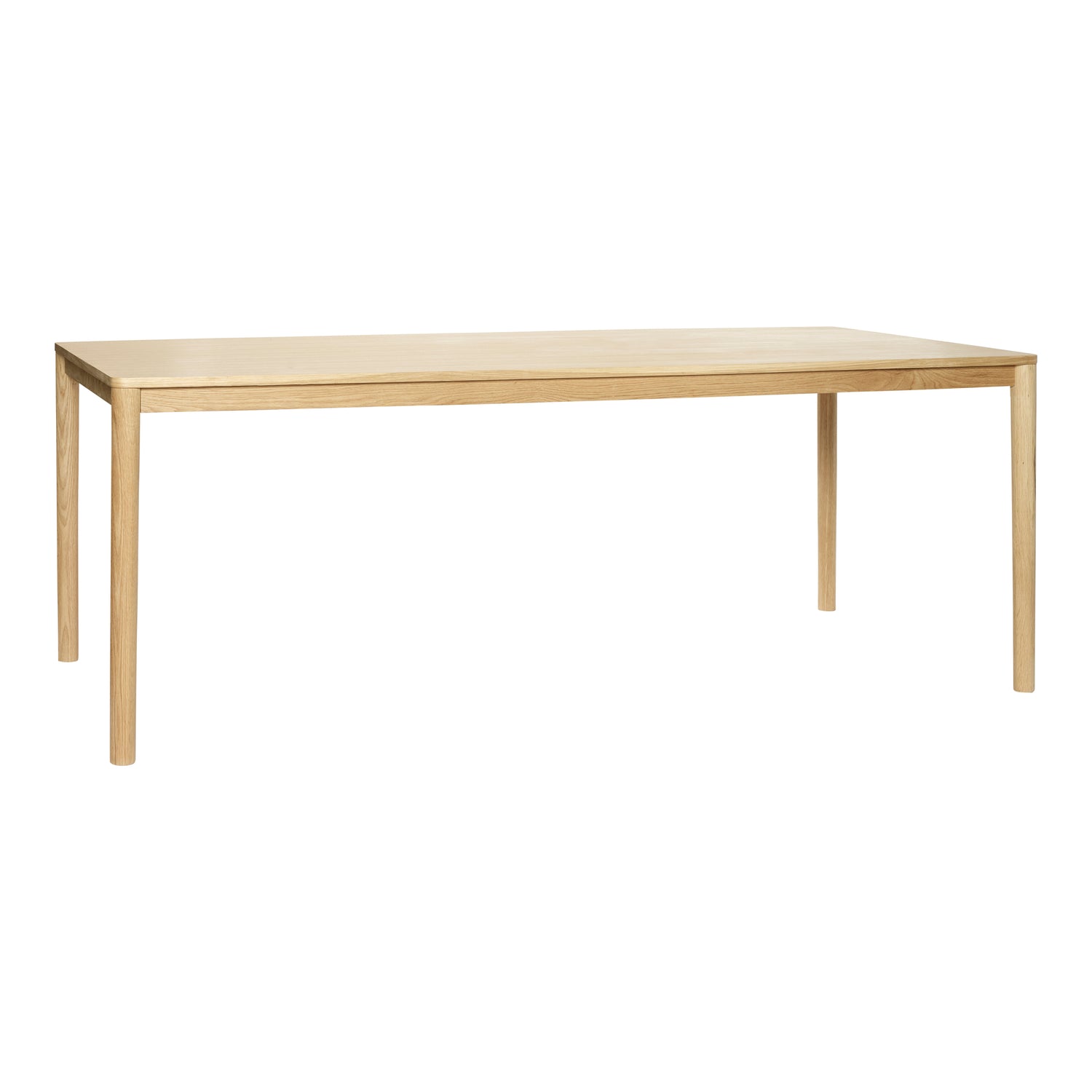 Mesa de Jantar Chão Quadrada Natural - 200x100xh75cm