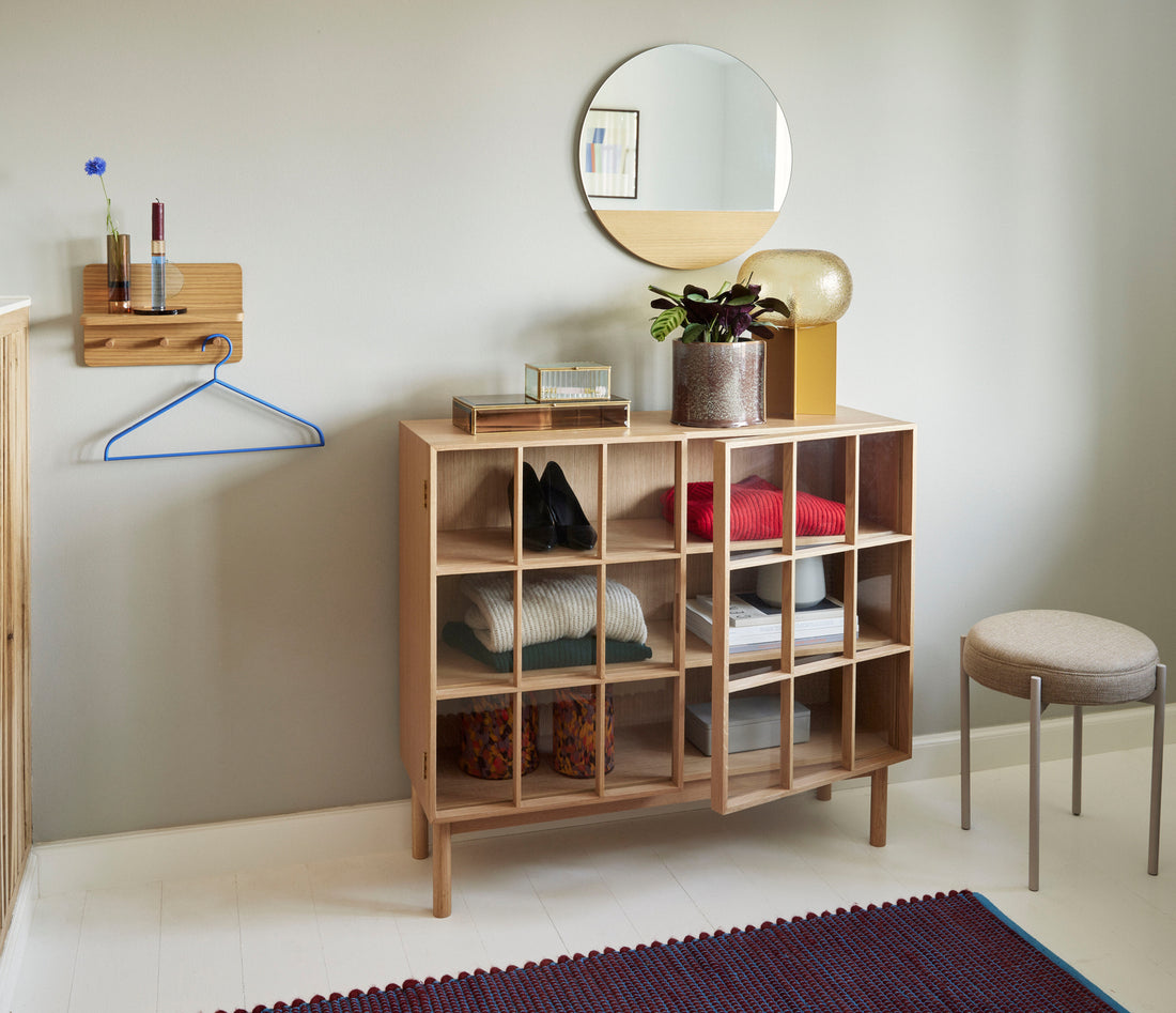 Cabide Space Pequeno Natural - 30x12xh20cm