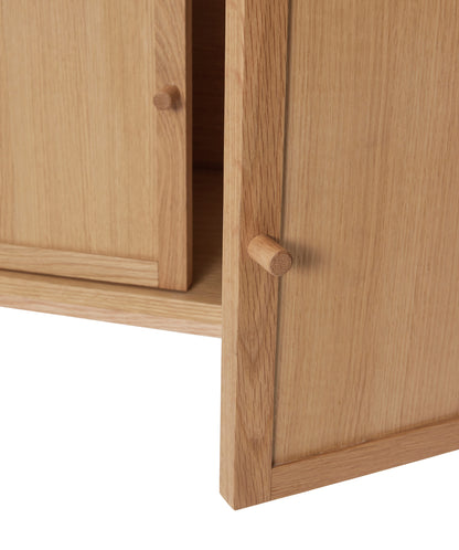 Mesa Consola Dash Natural - 90x35xh90cm