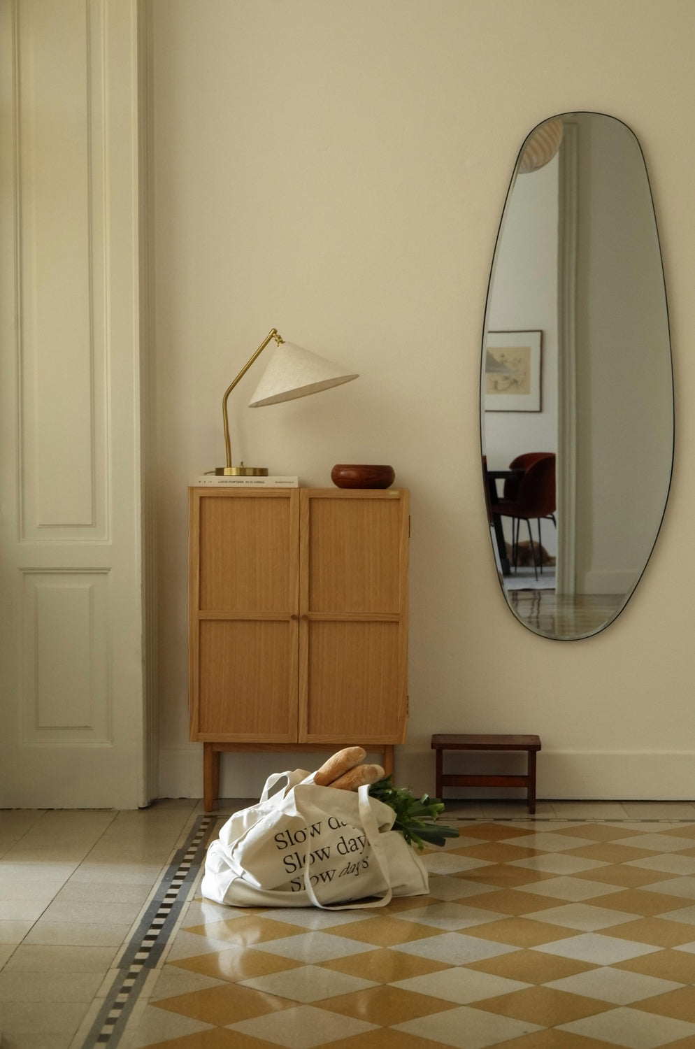 Gabinete Candor Natural - 60x27xh90cm