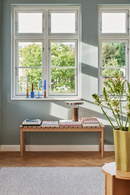 Banco Remo Grande Natural - 122x40xh45cm