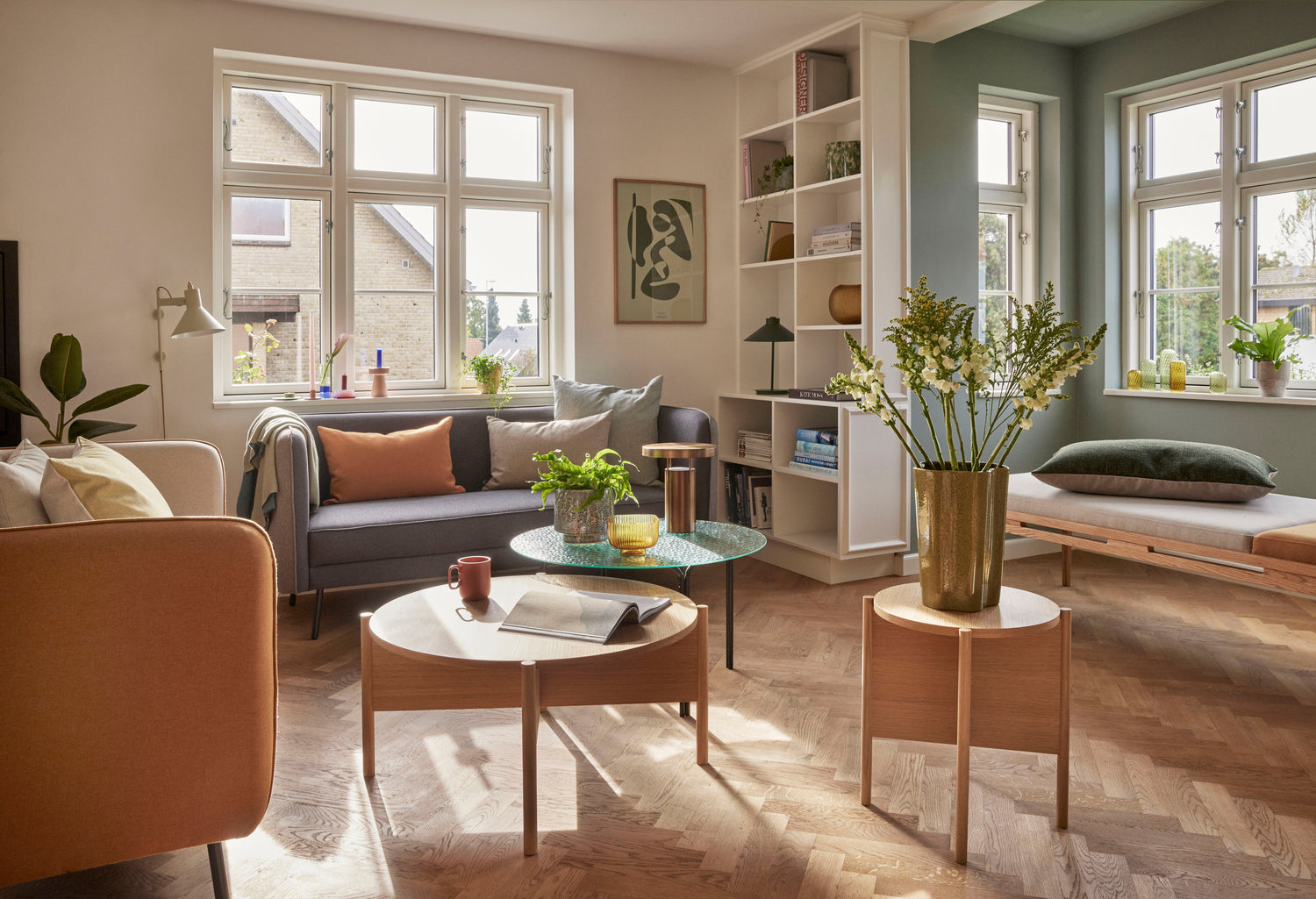 Mesa de centro Heritage Natural - ø86xh40cm