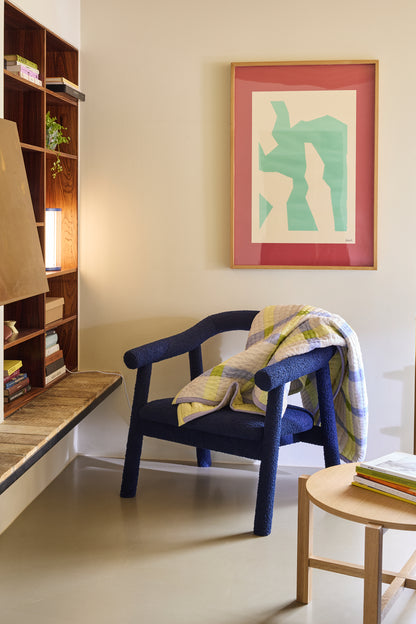 Mesa de Centro Quatro Natural (conjunto de 2) - ø68xh42cm, ø48xh55cm