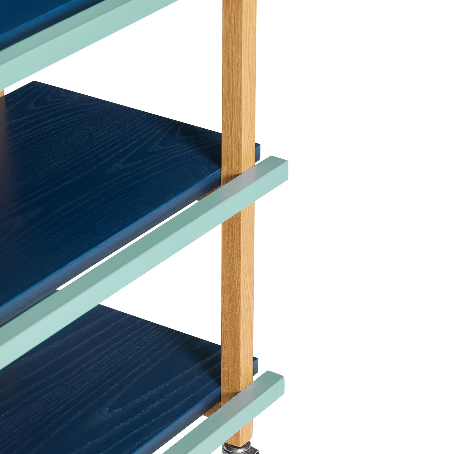 Mesa rolante de giz de cera  Multicolorida - 70x38xh70cm