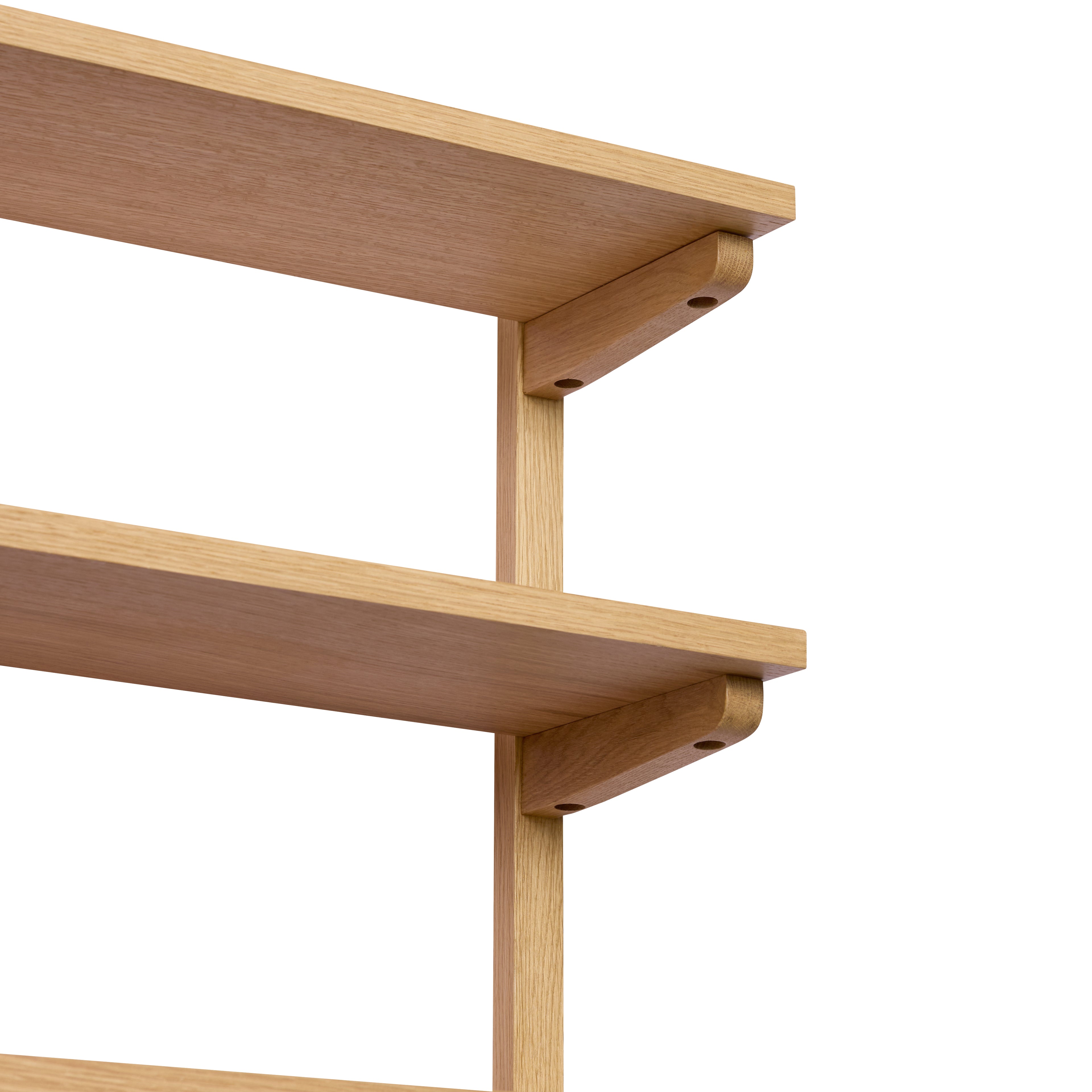 Prateleira Longa Natural - 120x24xh80cm