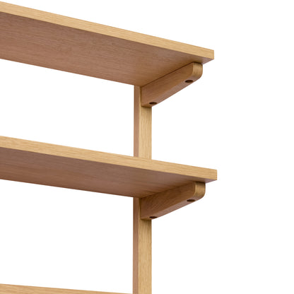 Prateleira Longa Natural - 120x24xh80cm