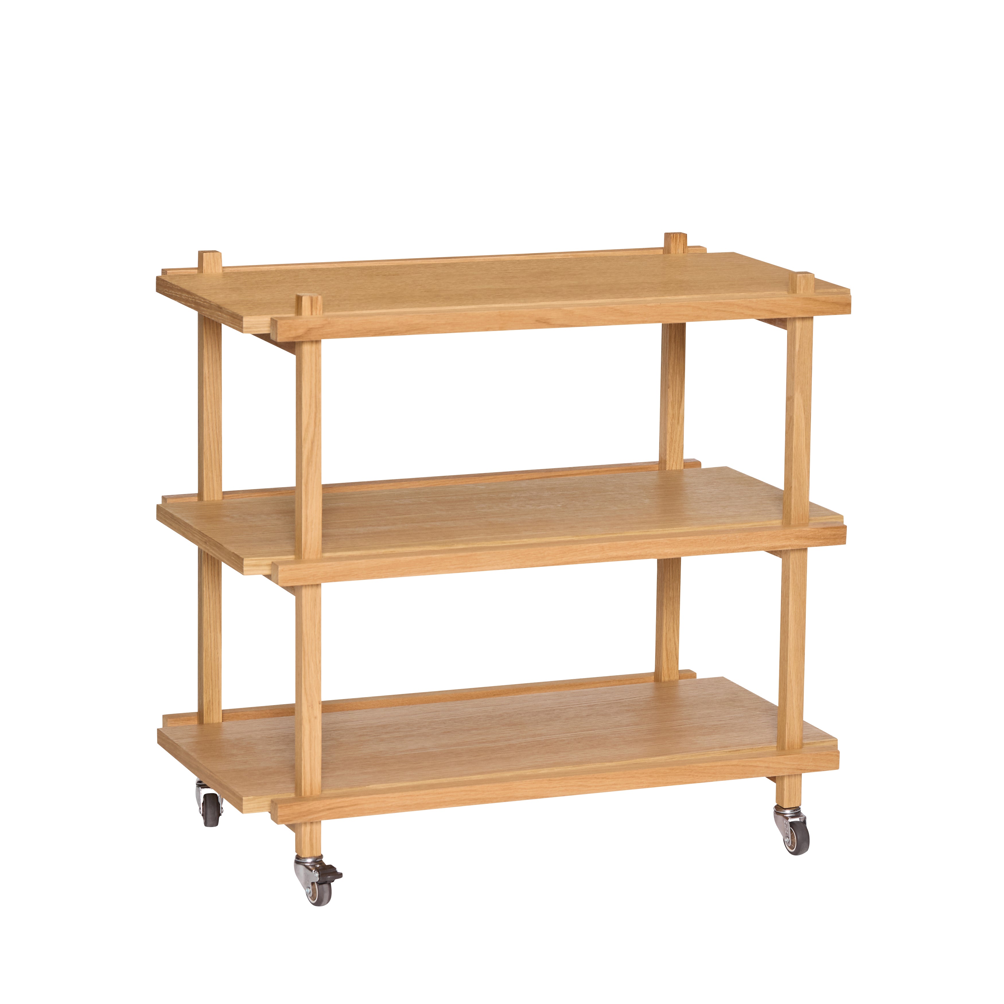 Mesa Rolante em Giz de Cera Natural - 70x38xh70cm