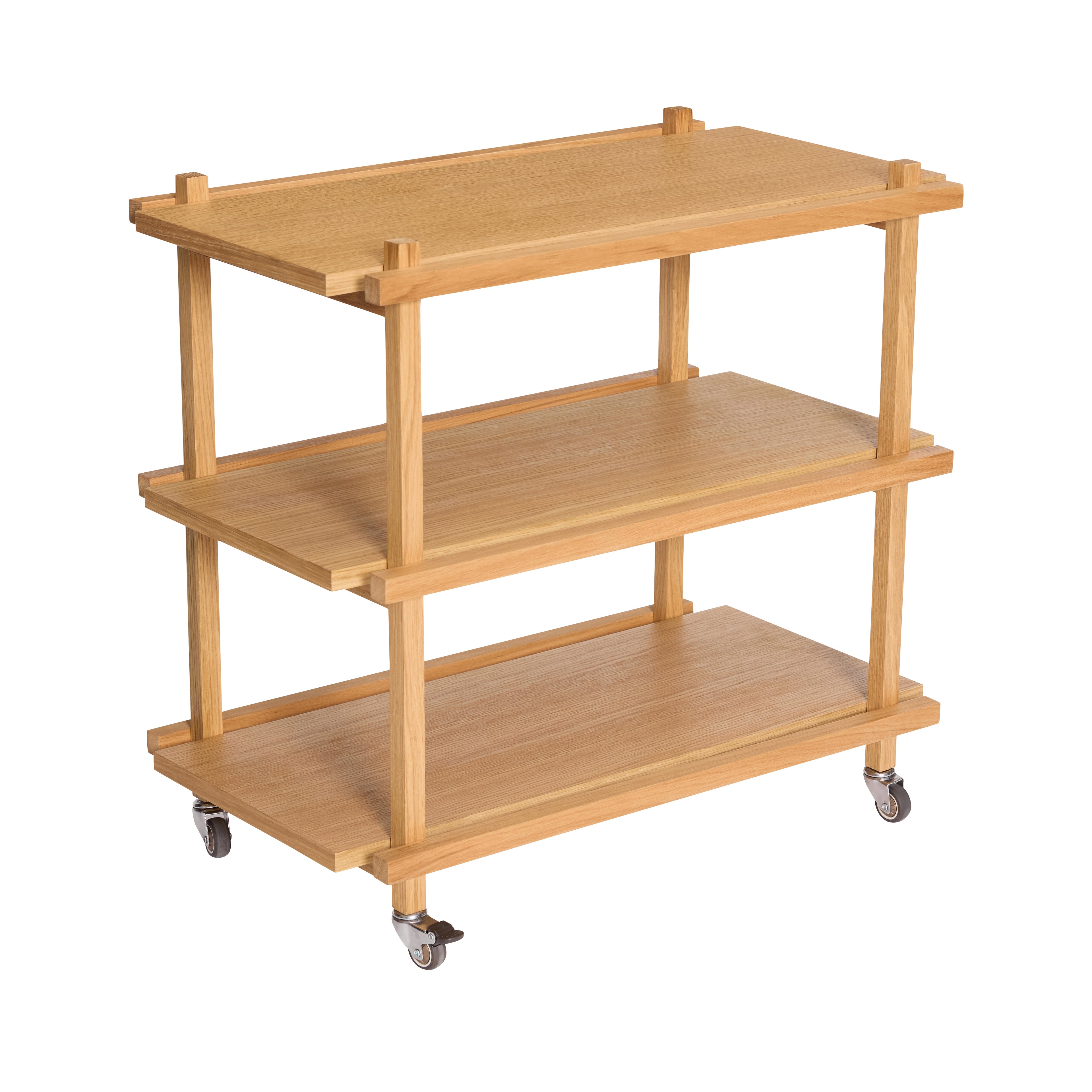 Mesa Rolante em Giz de Cera Natural - 70x38xh70cm