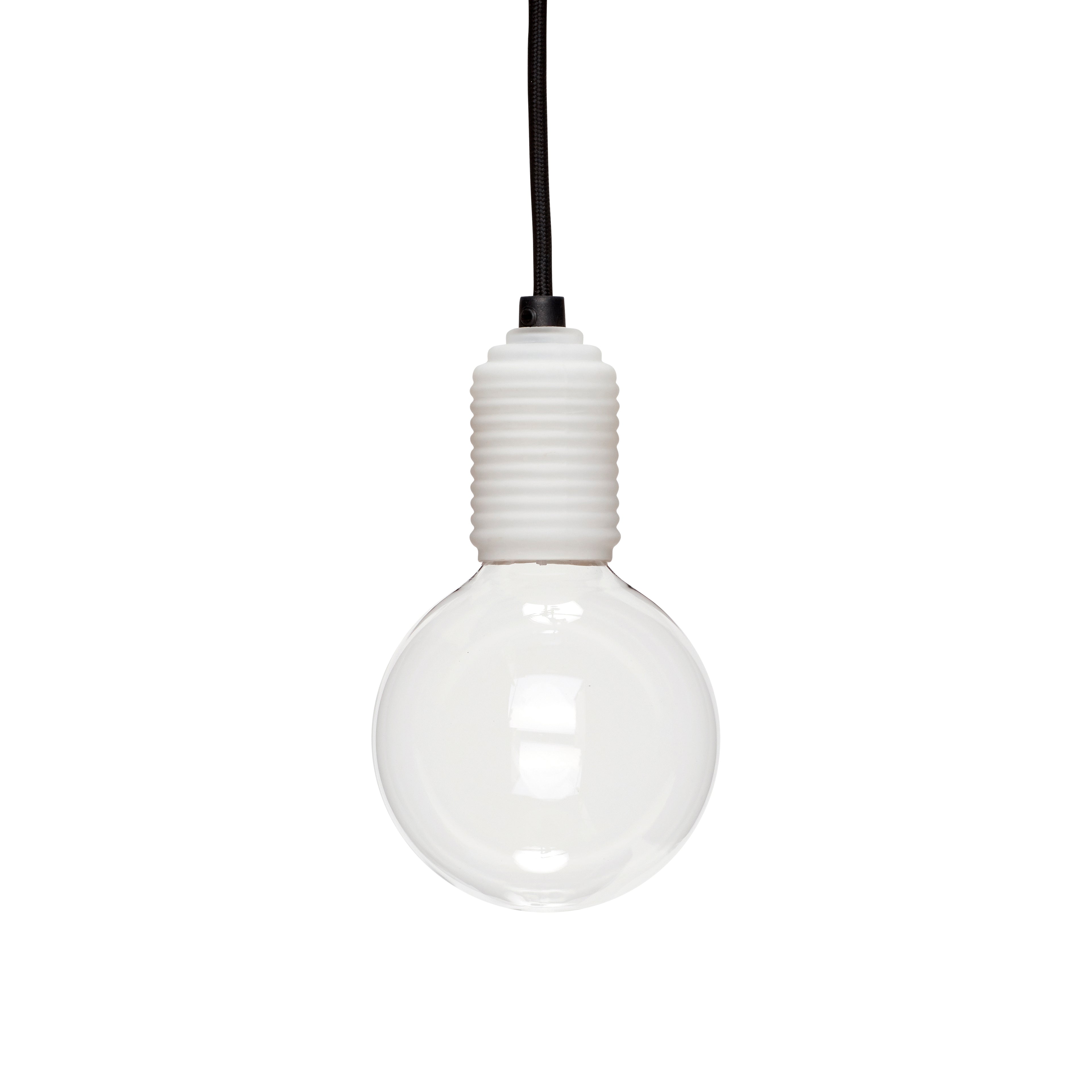 Pingente livremente preto e branco - Ø12xh19cm, G9/2W