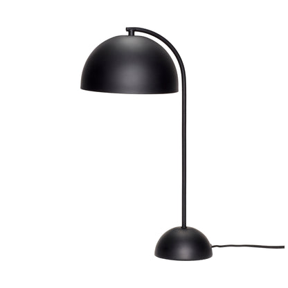 Lâmpada de mesa de formulário preto - Ø23xh48cm, e14/25w