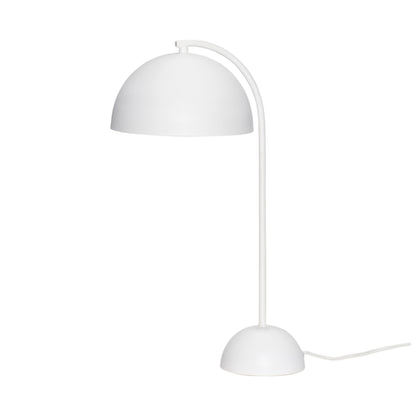 Lâmpada de mesa de formulário Branco - Ø23xh48cm, E14/25W