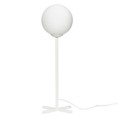 Lâmpada de mesa de campeão Branco - Ø20xh50cm, G9/ 18W/ LED 10W