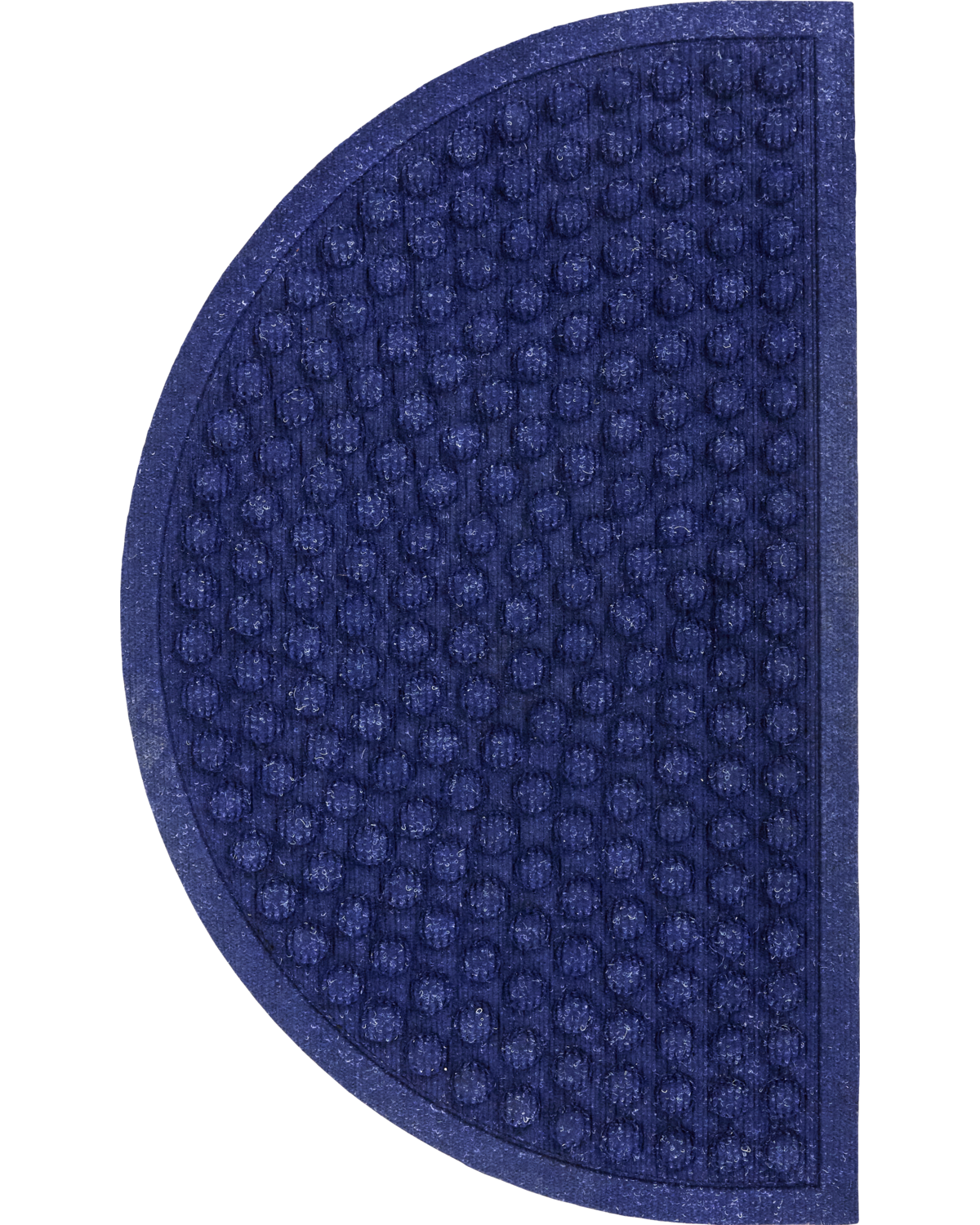 Tapete de porta, HDEntry, meio redondo, azul